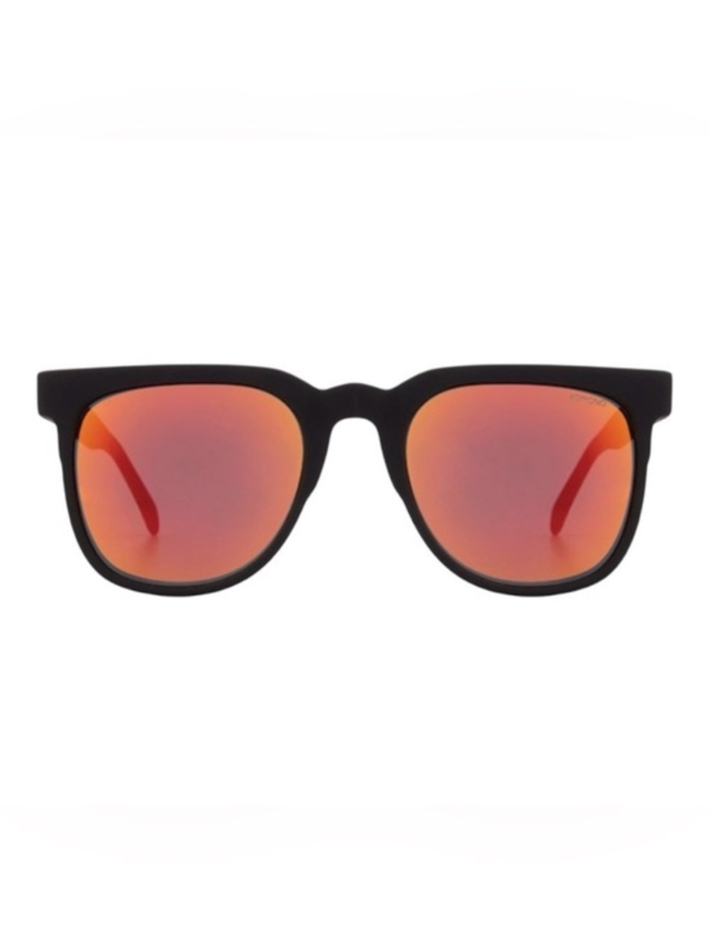 Komono Riviera Black Rubber Sunglasses NEW Reflective UV400